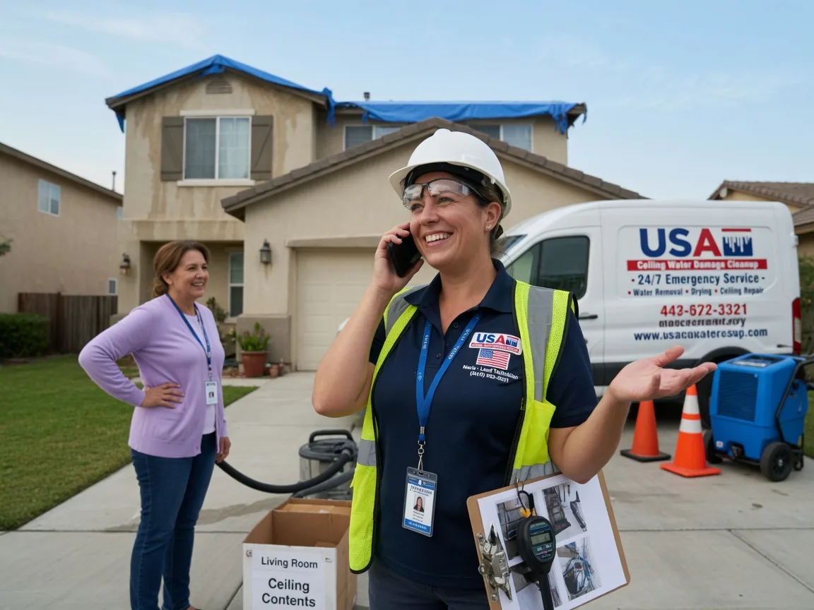 Ceiling Water Damage Restoration Cogswell, ND FAQs